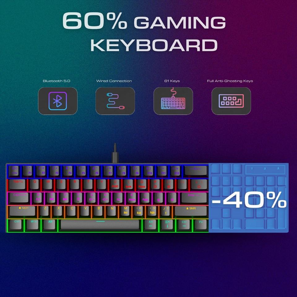 Premium Compact RGB Gaming Keyboard™